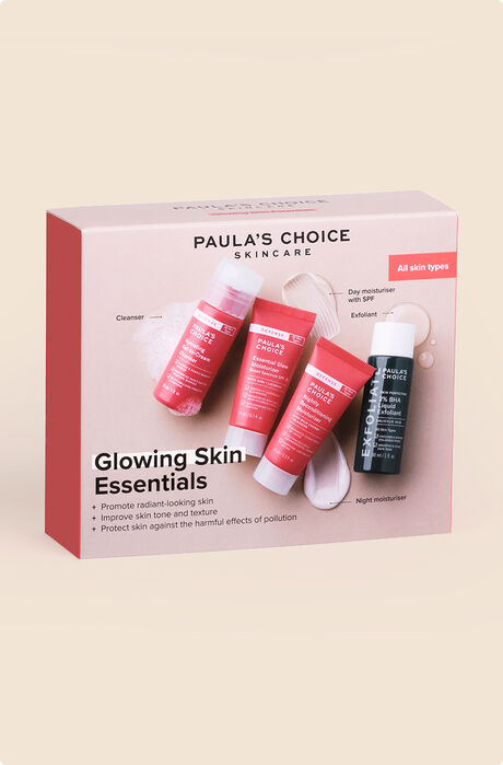 Prøvekit Strålende Hud Glowing Skin Essentials Trial Kit